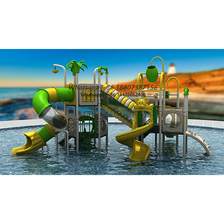 Aquatic Zone - Toboggan aquatique style bord de mer,
