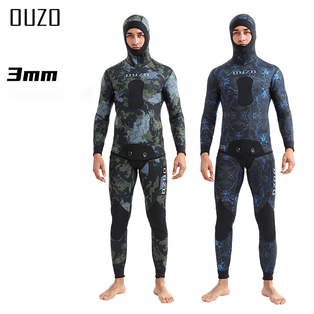 Wetsuit 3Mm Neoprene - Combinaison de plongée en néoprène CamSolomon