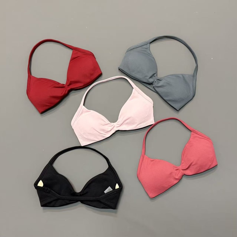 Aquatic Sports Bra - Soutien-gorge de sport halter pour femme,
