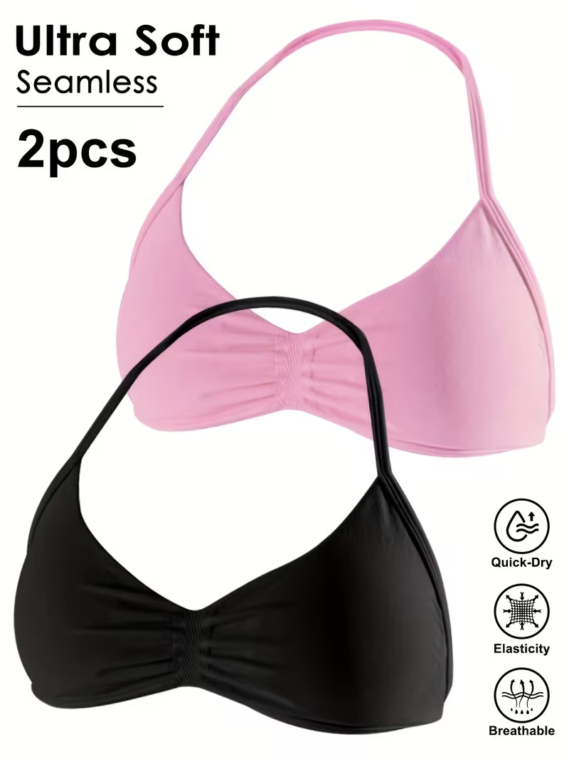 Aquatic Sports Bra - Lot de 2 débardeurs de sport