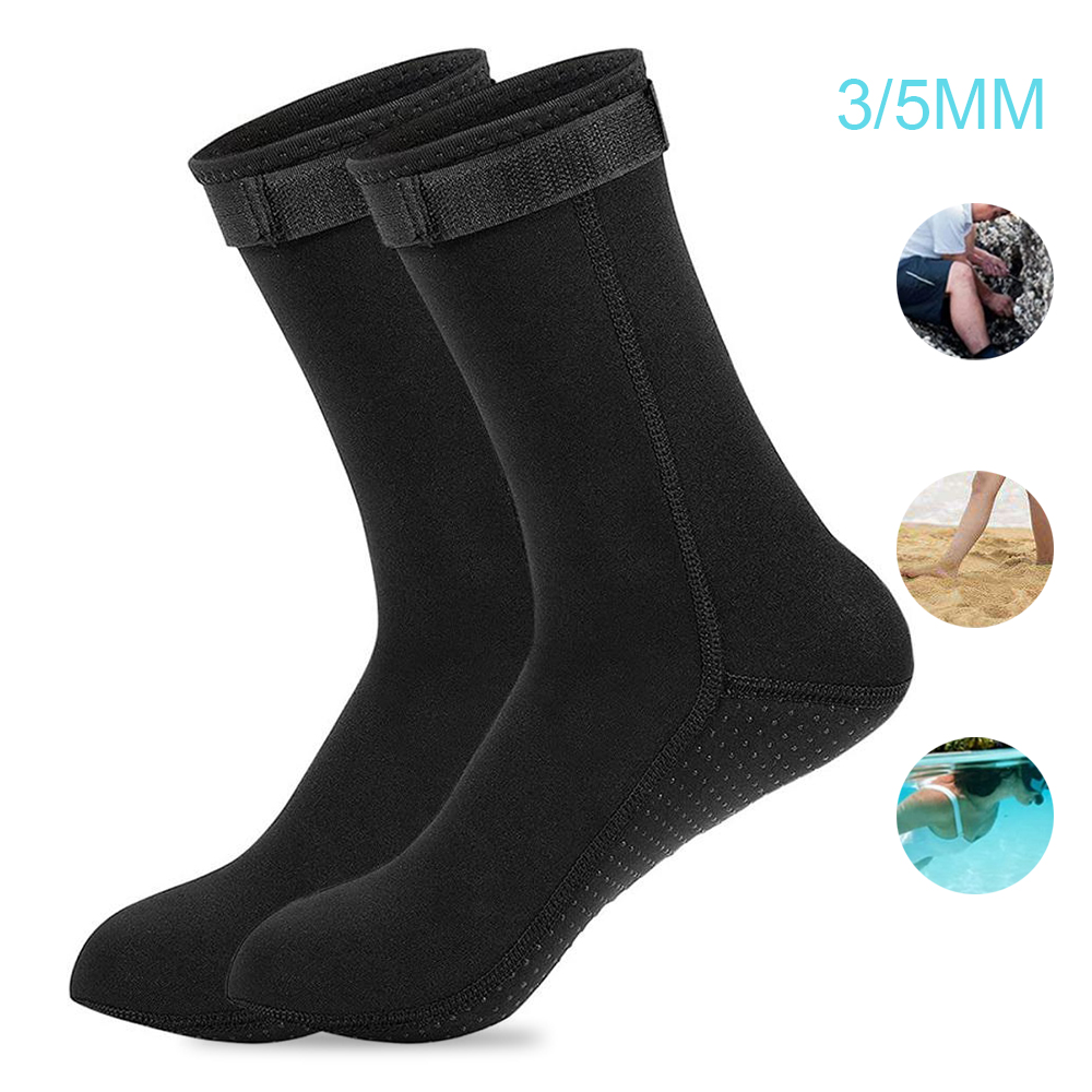 Wetsuit 3Mm Neoprene - Chaussettes en néoprène 5mm, chaussures de