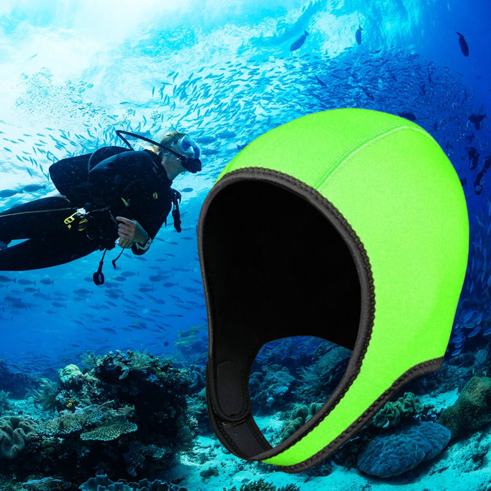 Cagoule de plongée sous-marine - Wetsuit 3Mm Neoprene avis et prix